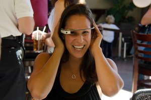 Cupping the ears. Plugging them works even better.